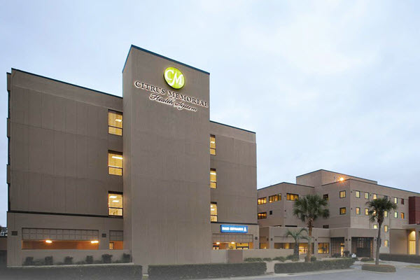 Citrus Memorial Hospital exterior shot